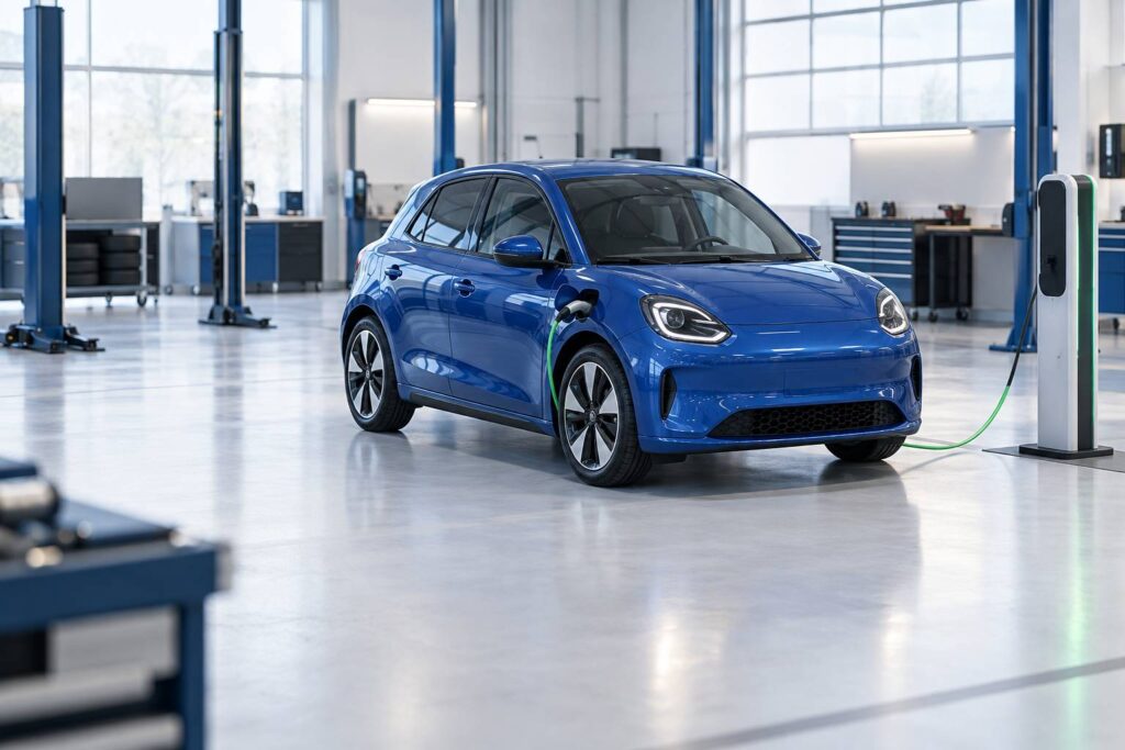 Illustration éditoriale du sujet : Nouvelle Renault Twingo électrique : une révolution à moins de 15 000 € qui bouscule le marché !